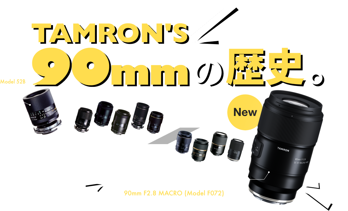 TAMRON 90mm 微距鏡頭的歷史